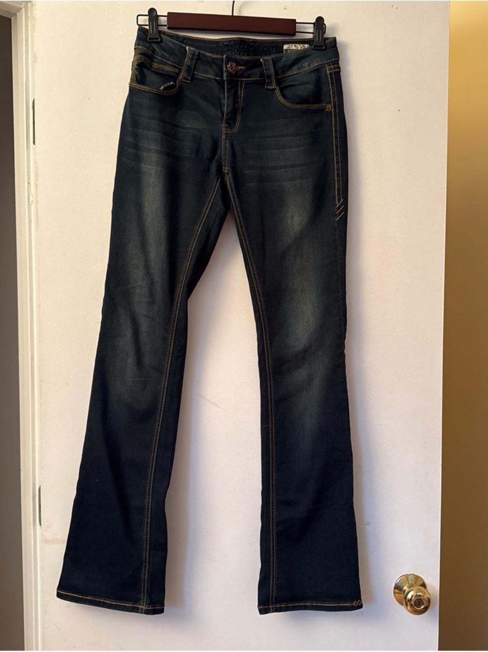 Rose Royce Dark Blue Women's Bootcut Jeans - Classic Stretch Denim